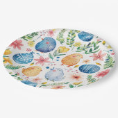 春開花イースター3 ペーパープレート (アングル)