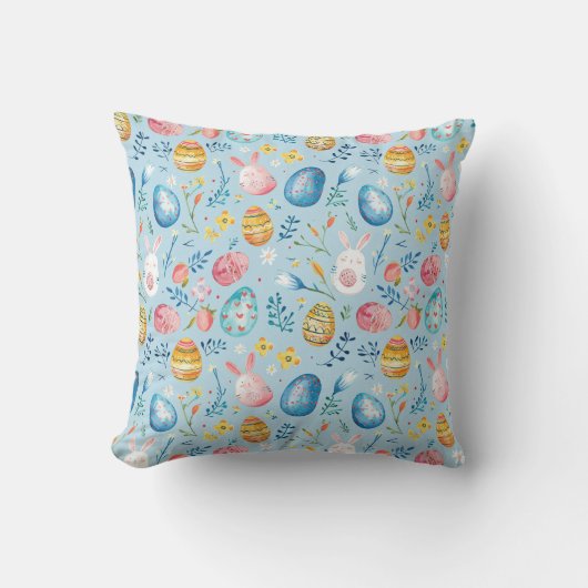 春開花イースター4装飾用クッション クッション (正面)