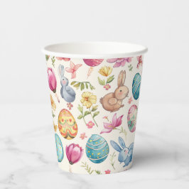 春開花イースター6 紙コップ