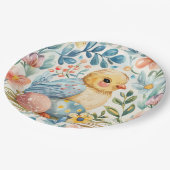 春開花イースター7 ペーパープレート (アングル)