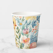 春開花イースター7 紙コップ (正面)