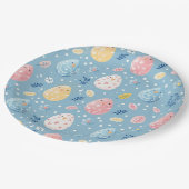 春開花イースター8 ペーパープレート (アングル)