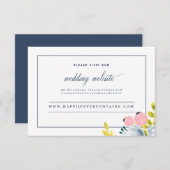 春開花フローラWebサイトカード (正面/裏面)