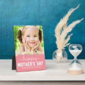 春開花マザーズデイカスタムフレームプラーク フォトプラーク (側面)