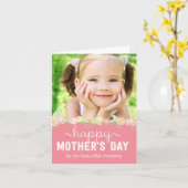 春開花マザーズ日写真カード カード (黄色い花)