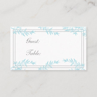 春開花結婚のシーティングカード プレイスカード