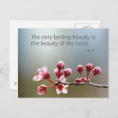 春開花美しい ポストカード (正面/裏面)