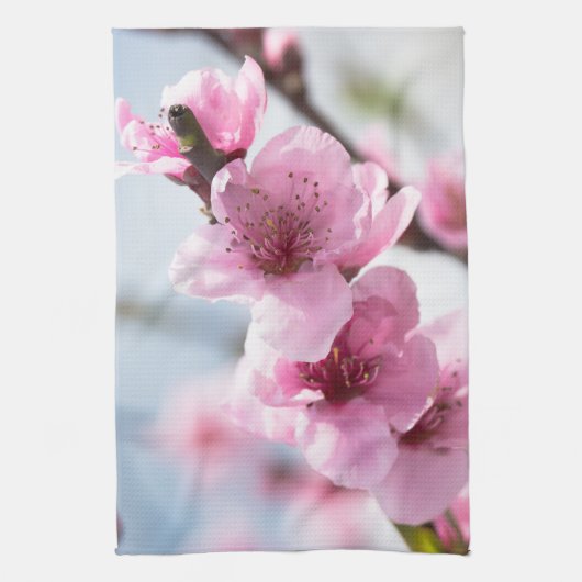 春開花 キッチンタオル (縦)