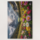 春開花 – 息をのむような風光明媚な風景 ジグソーパズル (縦)