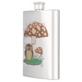 春雨シャワーフクロウキノコ フラスク (左)