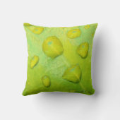 春雨抽象芸術 クッション (裏面)