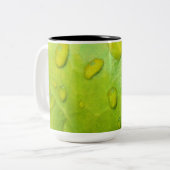 春雨抽象芸術 ツートーンマグカップ (正面左)