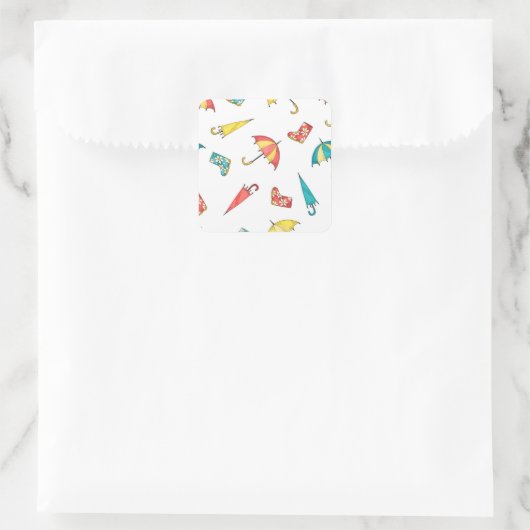 春雨I スクエアシール (バッグ)