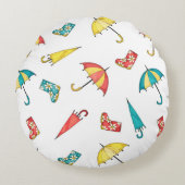 春雨I ラウンドクッション (正面)