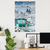 春雪の丸山土屋光一 ポスター (ホームオフィス)