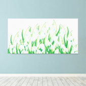 春雪 キャンバスプリント (インサイチュ (ウッドフロア))