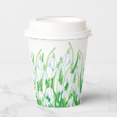 春雪 紙コップ (正面)