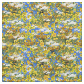 春雲の中の花バターカップ ファブリック (見本)