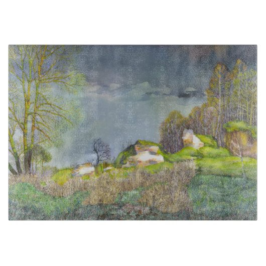 春雷雨 カッティングボード (正面)