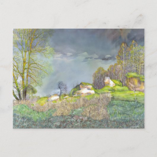 春雷雨 ポストカード (正面)