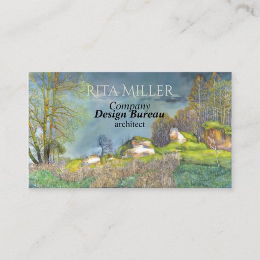 春雷雨 名刺 (正面)