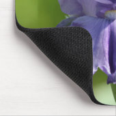 "春青"のアイリス写真撮影 マウスパッド (コーナー)