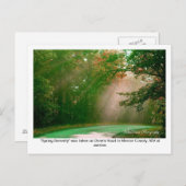 春静穏 ポストカード (正面/裏面)