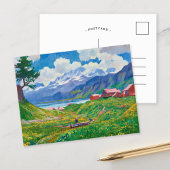 春風景 | ジョバンニジャコメッティ ポストカード