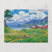 春風景 | ジョバンニジャコメッティ ポストカード (正面)