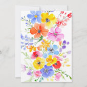 春鮮やかの水彩花結婚の色 セーブザデート (裏面)