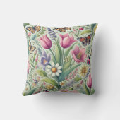 春鮮やかをテーマにしたクッション クッション (裏面)