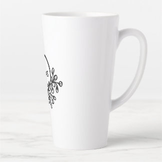 春鮮やか花柄 | カラフル自然Bl カフェラテマグ