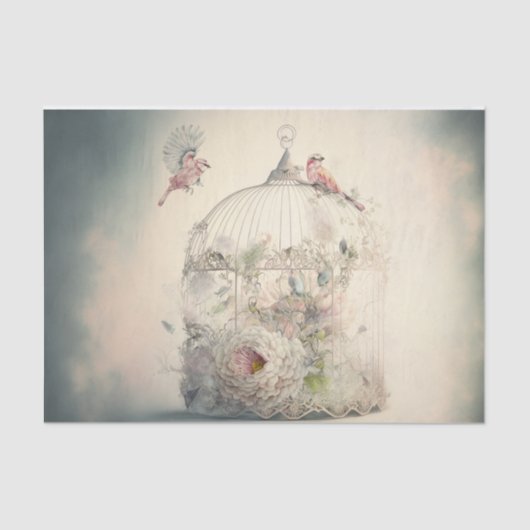 春鳥かご 薄葉紙 (正面)