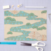 春鳥オン六角マウンテンズヴィンテージ 薄葉紙 (クラフト)