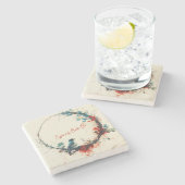 春鳥フローラ ストーンコースター (横)