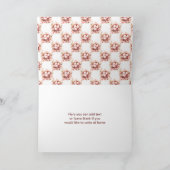 春鳥巣赤ちゃんシャワー サンキューカード (内部)