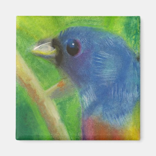 春鳥磁石 マグネット (正面)