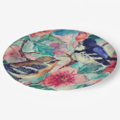 春鳥紙プレート絵を描- ペーパープレート (アングル)