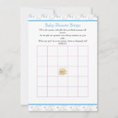 春鳥赤ちゃんシャワービンゴ 招待状 (正面)