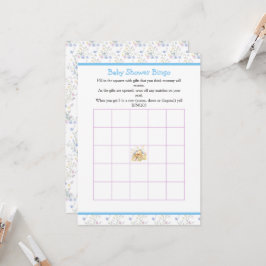 春鳥赤ちゃんシャワービンゴ 招待状