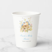 春鳥赤ちゃんシャワー 紙コップ (裏面)