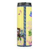 春鳥(イニシャル付き)熱タンブラー タンブラー (裏面)