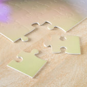 春鳥（ピンク色の花） ジグソーパズル (側面)