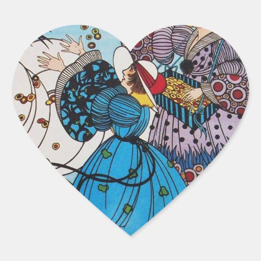 春鳥/ファッション衣装デザイナーハート ハートシール (正面)