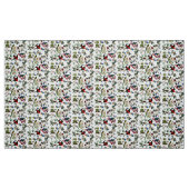 春鳥、羽カラフル及び果実フローラ ファブリック (ファットクウォーター)