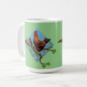 春鶏 コーヒーマグカップ (正面左)