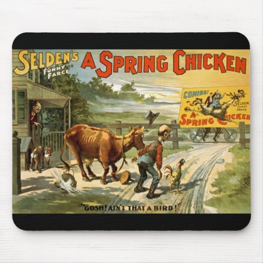 春鶏 マウスパッド (正面)