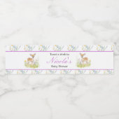 春鹿ベビーシャワー ペットボトルラベル (シングルラベル)