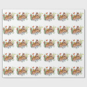 春鹿 ラッピングペーパー (フラット)