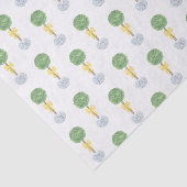 春黄クラシック色のボックスウッドトピアリージンジャージャー 薄葉紙 (詳細)